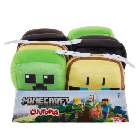 MINECRAFT PLUSZ CUUTOPIA 12,5CM AST HJJ10 DISP6 MATTEL