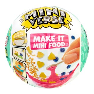 MINIVERSE MAKE IT MINI FOOD Z AKCESORIAMI KULA MGA 505396EUC MGA