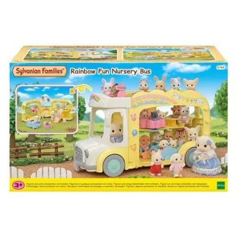 SYLVANIAN KOLOROWY AUTOBUS 5744 WB6 EPOCH