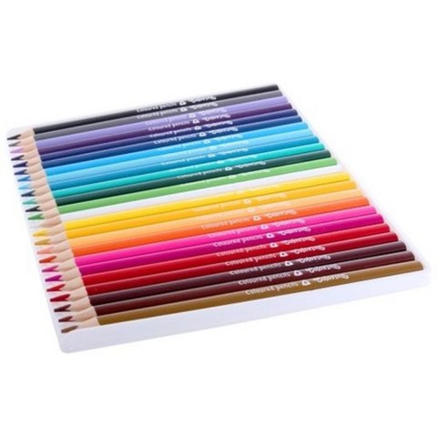 PENCILS 24 COLORS TRIANGULAR COLORINO PATIO 51828