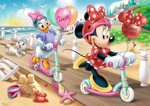 PUZZLE 200 PIECES MINNIE ON THE BEACH TREFL 13262 TR