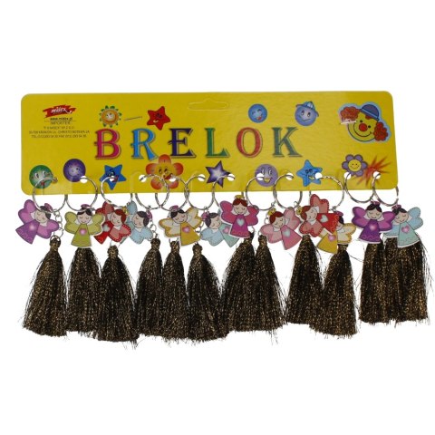 BRELOK DREWNIANY ANIOŁEK 7CM PBH A 12 TOYS KD1724 MID TOYS