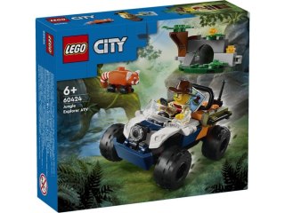 KLOCKI KONSTRUKCYJNE CITY QUAD BADACZA LEGO 60424 LEGO