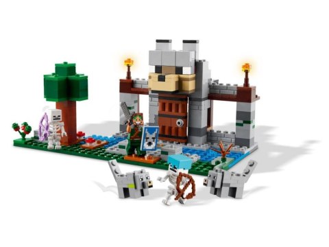 KLOCKI KONSTRUKCYJNE MINECRAFT TWIERDZA LEGRO 21261 LEGO