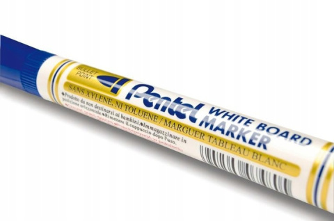 SET OF ROUND DRY ERASE MARKERS PENTEL MW85-4W