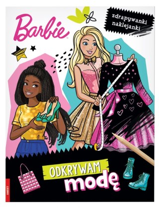 BARBIE. ODKRYWAM MODĘ. ZDRAPYWANKI NAKLEJANKI AMEET