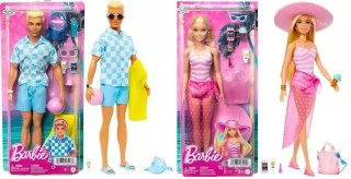 BRB DZIEN NA PLAZY MIX BARBIE/KEN HPL72 WB6 MATTEL