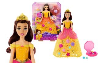 DISNEY KWIATOWA MODA BELLA HWB41 WB3 MATTEL