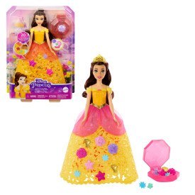 DISNEY KWIATOWA MODA BELLA HWB41 WB3 MATTEL