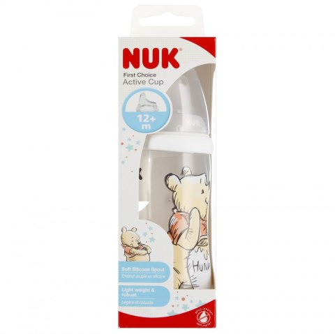 NUK KUBEK NIEKAPEK 300 ML 12M ACTIVE CUP SILIKON POPIELATY KUBUŚ 10751101 NUK