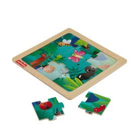 FP WOOD PUZZLE KOLEKCJA UKLADANEK MIX WZOROW HXV15 FOL20 MATTEL