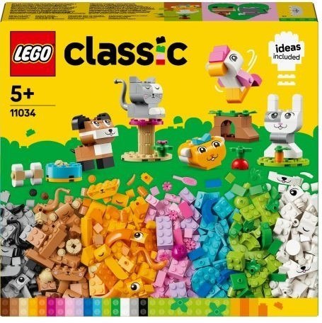 KLOCKI KONSTRUKCYJNE LEGO CLASSIC KREATYWNE ZWIERZĄTKA LEGO 11034 LEGO