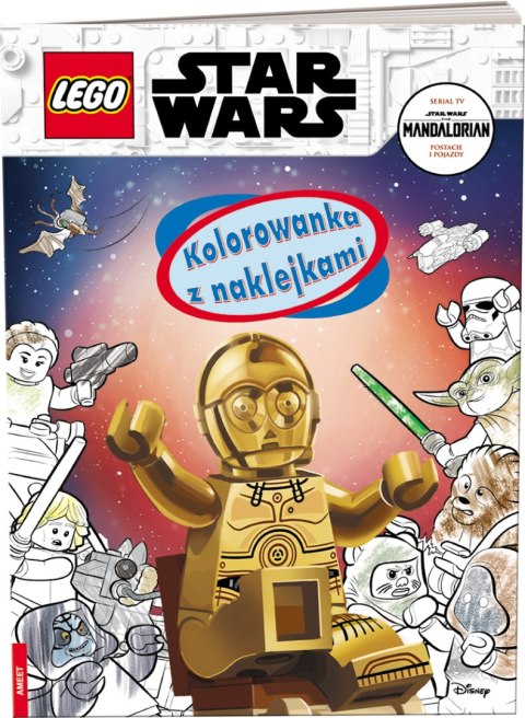KSIAZECZKA EDUK 205X290 LEGO STARS WARS NAKL AM AMEET