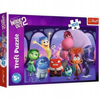 PUZZLE 100EL INSIDE OUT 2 W GŁOWIE SIĘ TREFL 16477 TR TREFL