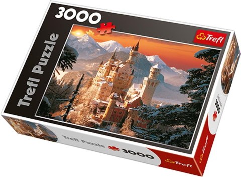 PUZZLE 3000EL ZIMOWY ZAMEK TREFL 33025 TREFL