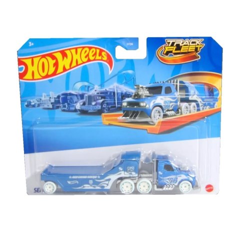 HW TRACK FLEET POJAZD Z NACZEPA 1:64 HYT56 MIX 6 MATTEL