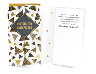 KARNET PM-386 WSZYSTKIEGO NAJLEPSZEGO TRÓJKĄTY PASSION CARDS - KARTKI