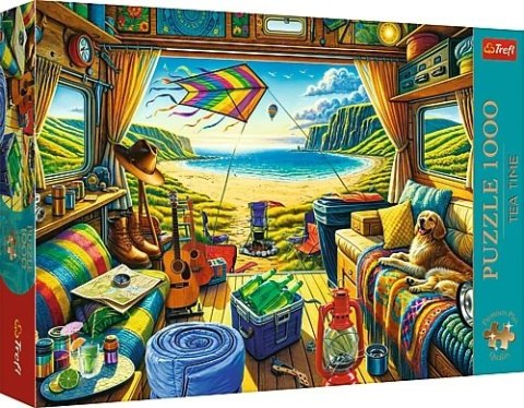 PUZZLE 1000 ELEMENTÓW PREMIUM KAMPEREM W PODRÓŻ TREFL 10851 TR TREFL