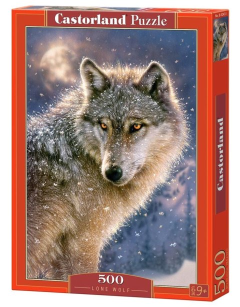 PUZZLE 500 ELEMENTÓW LONE WOLF CASTORLAND B-52431 CASTOR