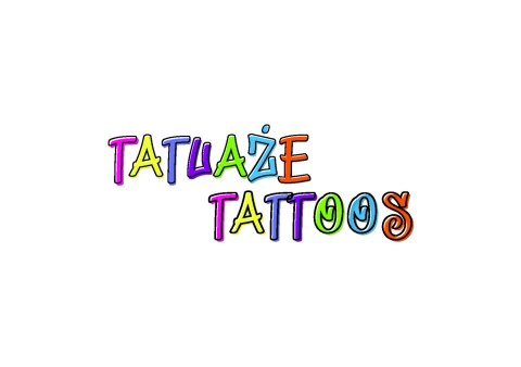 TATUAŻE ZMYWALNE FINGERS TATTOO, ROZM. 100X200 MM, HAPPY COLOR B/C GDD