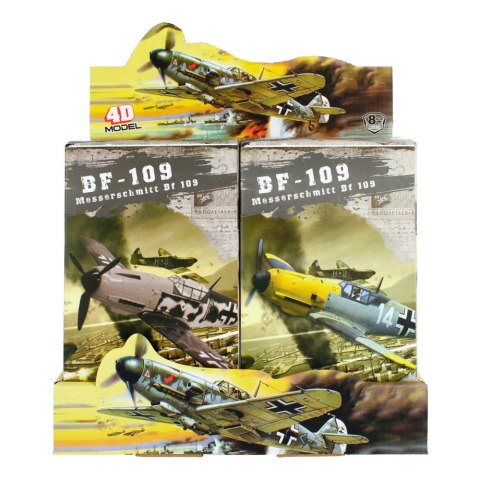 SAMOLOT DO SKŁADANIA 1:48 BF-109 MEGA CREATIVE 482919 MEGA CREATIVE