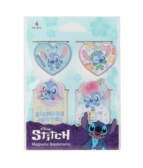 ZAKŁADKA DO KSIĄŻKI MAGNETYCZNA STITCH 4 SZT. COOLPACK PATIO 75385PTR PATIO