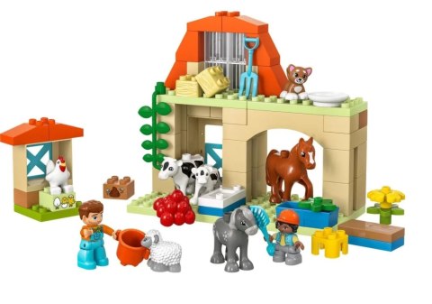 KLOCKI KONSTRUKCYJNE LEGO DUPLO ZWIERZĘTA NA FARMIE LEGO 10416 LEGO