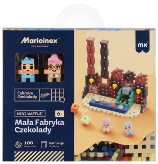 KLOCKI KONSTRUKCYJNE WAFLE MINI 100EL WEDEL FABRYKA MARIOINEX 906422 MARIOINEX