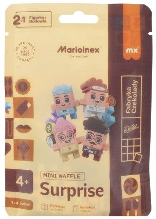 KLOCKI KONSTRUKCYJNE WAFLE MINI SZASZETKA WEDEL MARIOINEX906361 MARIOINEX