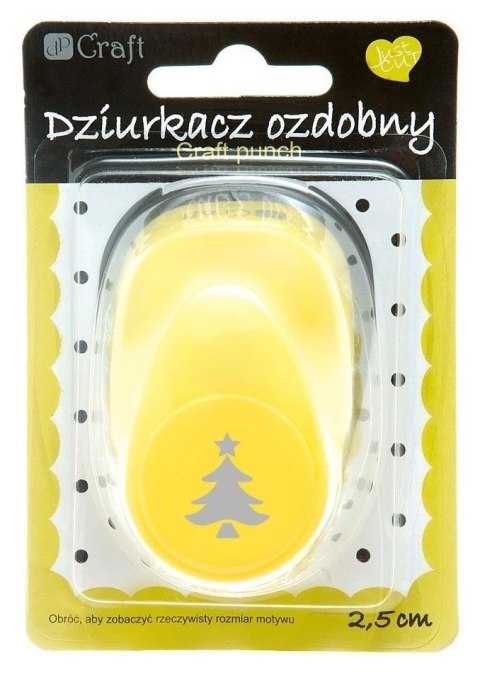 DZIURKACH DEKORACYJNY 25 CM CHOINKA DALPRINT JCDZ110137 DALPRINT