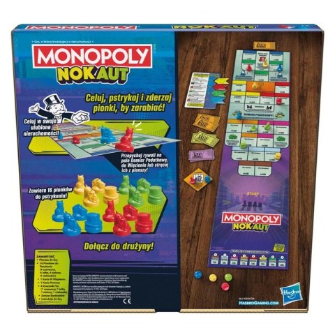 GRA HASBRO MONOPOLY NOKAUT F8995 PUD6 HASBRO