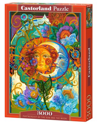 PUZZLE 3000 EL. PARTNERSHIP OF THE SUN AND THE MOON CASTORLAND C-300679 CASTOR