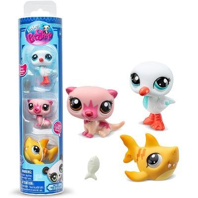 FIGURKA PET SHOP OP.3 SZT. LPS00550 TM TOYS