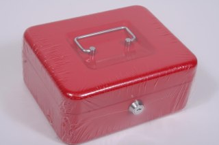 CASE FOR MONEY METAL 20X16X9 RED YANDA