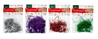 DECORATION CHRISTMAS ANGEL HAIR MIX COLOR CRAFT WITH FUN 414088