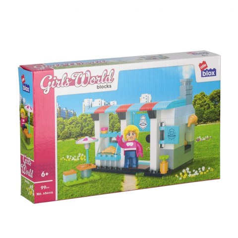 KLOCKI KONSTR ALLEBLOX GIRL CUK 99EL 27X17X5 16 ALLEBLOX