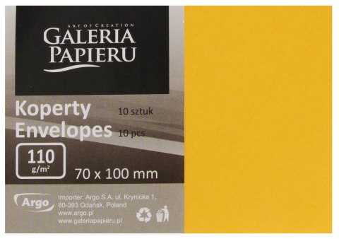 KOPERTA 70X100 NK MIX INTENSYWNY OP10SZT GALERIA PAPIERU 280453 GAL ARGO