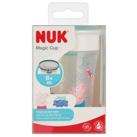 NUK KUBEK 230 ML 8M MAGIC CUP PEPPA PIG 10255009 NUK