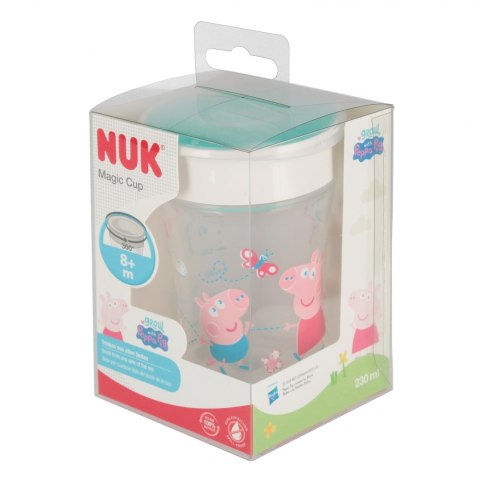 NUK KUBEK 230 ML 8M MAGIC CUP PEPPA PIG 10255009 NUK