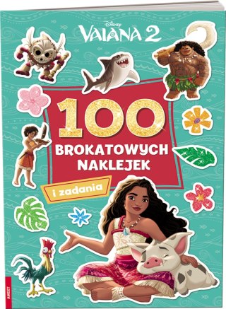 VAIANA 2. 100 BROKATOWYCH NAKLEJEK AMEET