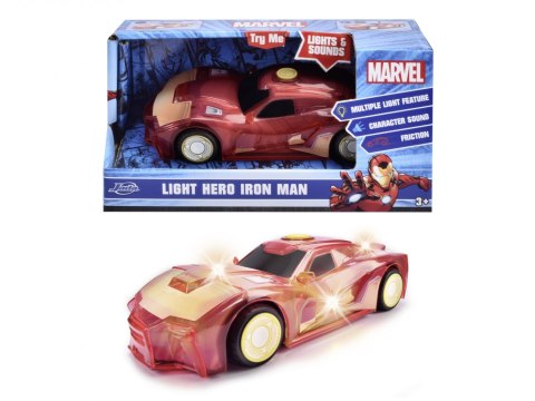 JADA POJAZD LIGHT HERO IRON MAN 1:32 SIMBA