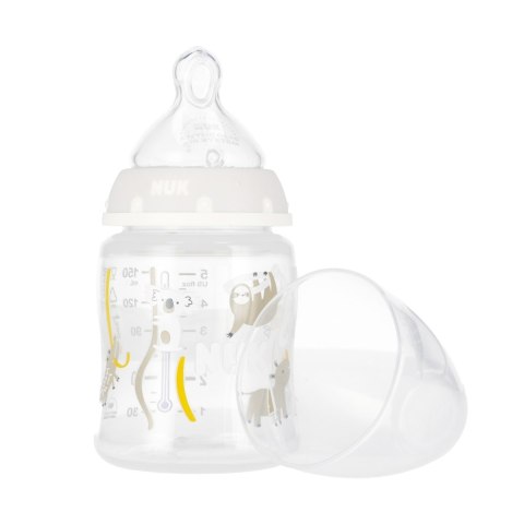 NUK BUTELKA Z WSKAŹNIKIEM TEMP.150 ML 0-6M FIRST CHOICE MIX KOLORÓW 10743875 NUK