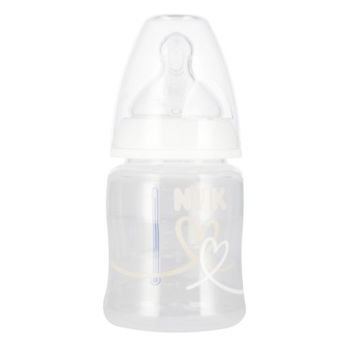 NUK BUTELKA Z WSKAŹNIKIEM TEMP.150 ML 0-6M FIRST CHOICE MIX KOLORÓW 10743875 NUK