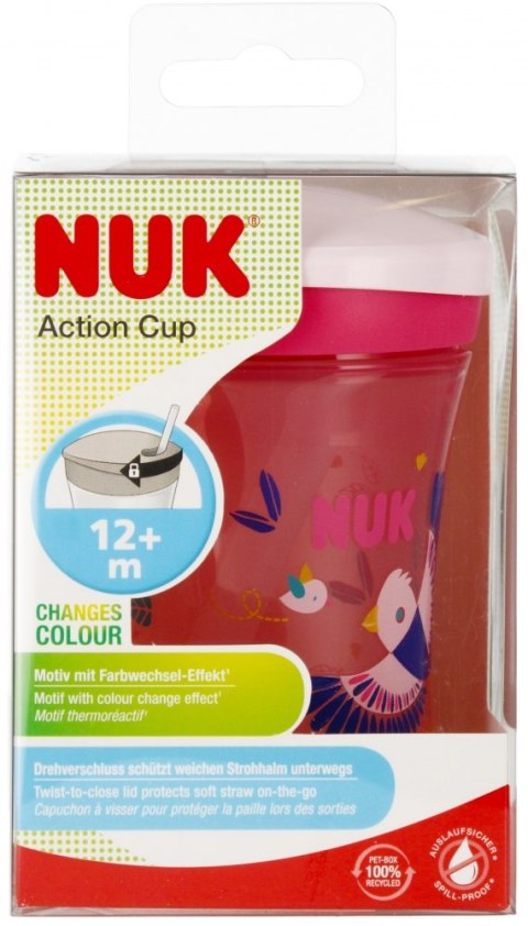 NUK KUBEK 230 ML 12M ACTION CUP KAMELEON MIX KOLORÓW 10255574 NUK