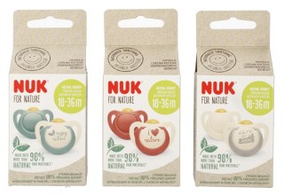 NUK SMOCZEK USPOKAJAJĄCY LATEKSOWY 18-36M FOR NATURE MIX 10737877 NUK