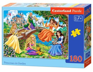 PUZZLE 180 ELEMENTÓW PRINCESSES IN GARDEN CASTORLAND B-018383 CASTOR