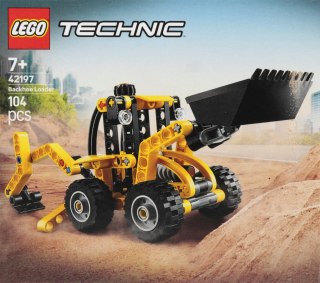 KLOCKI KONSTRUKCYJNE LEGO TECHNIC KOPARKO-ŁADOWARKA LEGO 42197 LEGO