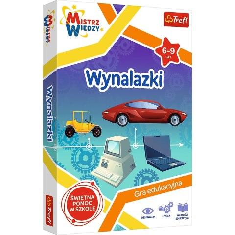 GRA WYNALAZKI MISTRZ WIEDZY TREFL 01958 TREFL