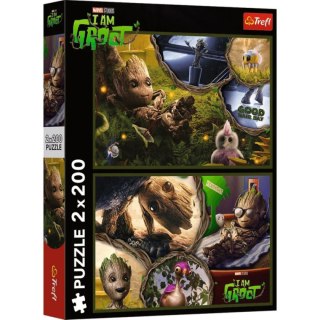 PUZZLE 2X200EL JA JESTEM GROOT TREFL 13315 TR TREFL