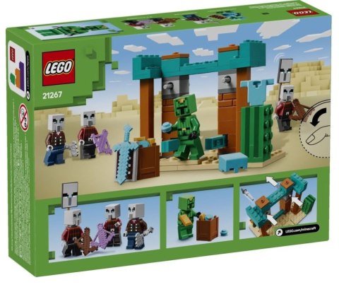 KLOCKI KONSTRUKCYJNE LEGO MINECRAFT PUSTYNNY PATROL LEGO 21267 LEGO